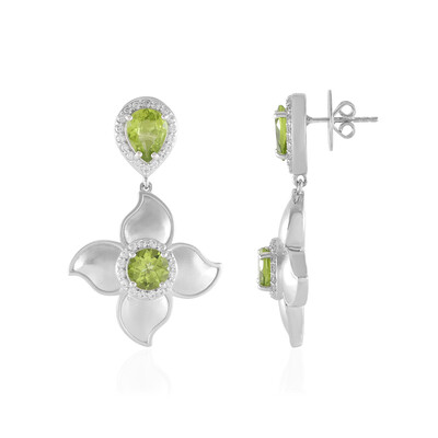 Peridot-Silberohrringe (Dallas Prince Designs)