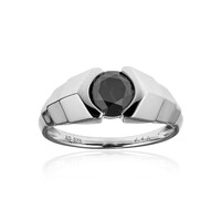 Schwarzer Diamant-Goldring (de Melo)