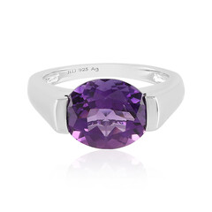 Sibirischer Amethyst-Silberring
