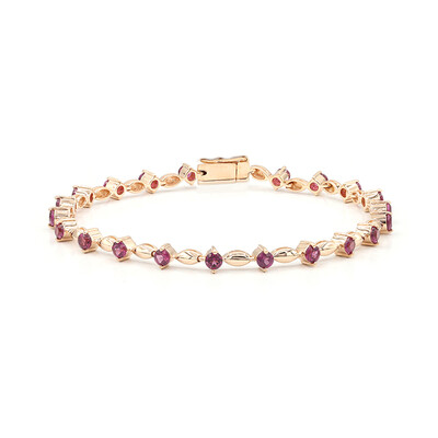 Rhodolith-Silberarmband