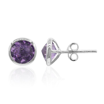 Amethyst-Silberohrringe