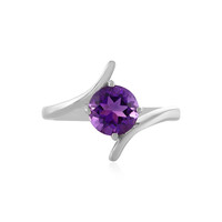 Sibirischer Amethyst-Silberring