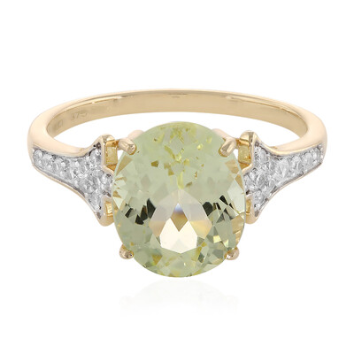 Mint-Kunzit-Goldring