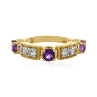 Amethyst-Silberring