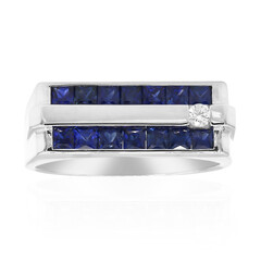 Blauer Ceylon-Saphir-Goldring (CIRARI)