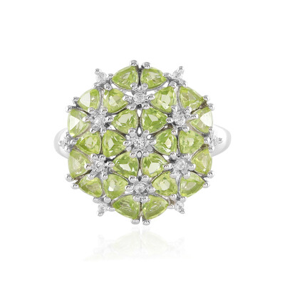 Peridot-Silberring