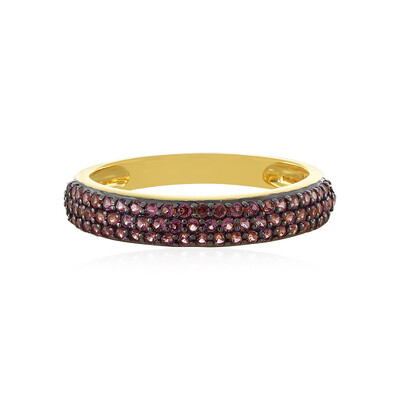 Rhodolith-Silberring (MONOSONO COLLECTION)
