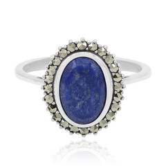 Lapislazuli-Silberring