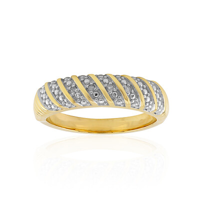 I3 (I) Diamant-Silberring