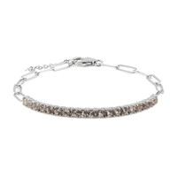 Morganit-Silberarmband
