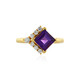 Sibirischer Amethyst-Silberring