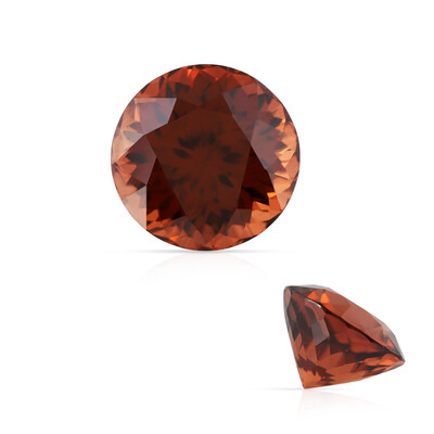 Abendroter Zirkon- 8,883 ct