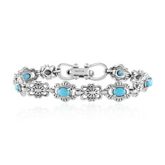 Sleeping Beauty-Türkis-Silberarmband (Desert Chic)