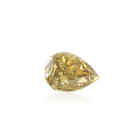 Gelber VVS2 Brillant 0,45 ct