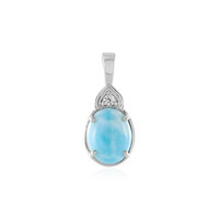 Larimar-Silberanhänger