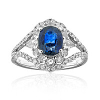 Blauer Ceylon-Saphir-Goldring (CIRARI)