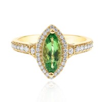 AAA-Tsavorit-Goldring (CIRARI)