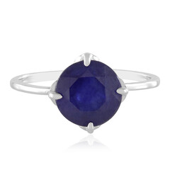 Blauer Madagaskar-Saphir-Goldring