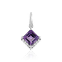 Marokkanischer Amethyst-Silberanhänger