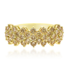 Oranger SI2 Diamant-Goldring (CIRARI)