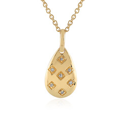 I3 (J) Diamant-Silberhalskette