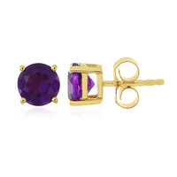 Amethyst-Silberohrringe