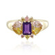 Sibirischer Amethyst-Goldring (Adela Gold)