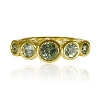 Farbwechsel-Diaspor-Goldring (Tenner Diniz)