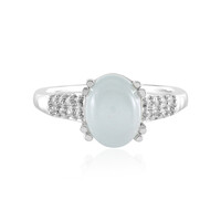 Brasilianischer Aquamarin-Silberring