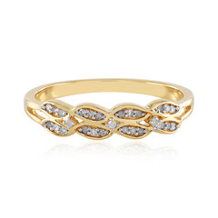 I2 (I) Diamant-Silberring