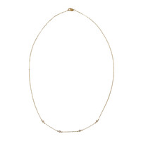Lupenreiner (F) Brillant-Goldhalskette (LUCENT DIAMONDS)