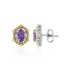 Lavendel-Amethyst-Silberohrringe (Dallas Prince Designs)