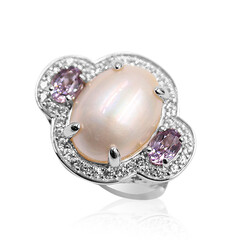 Mabe-Perlen-Silberring (Dallas Prince Designs)