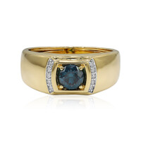 Blauer VS1 Brillant-Goldring