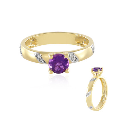 Amethyst-Silberring