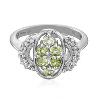 Paraiba-Turmalin-Silberring