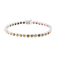 Turmalin-Silberarmband