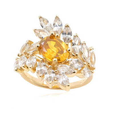Sphalerit-Goldring (de Melo)