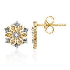 I2 (I) Diamant-Silberohrringe