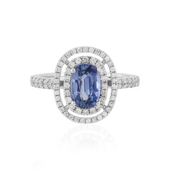 Blauer Ceylon-Saphir-Goldring