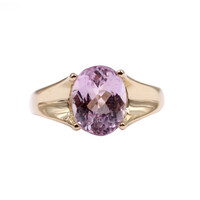 Patroke-Kunzit-Goldring