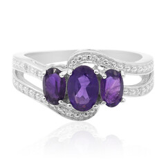 Sambia-Amethyst-Silberring