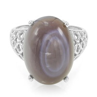 Botswana-Achat-Silberring