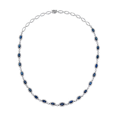 Ceylon-Saphir-Goldcollier (CIRARI)