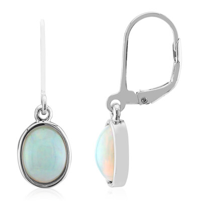 Welo-Opal-Silberohrringe (MONOSONO COLLECTION)
