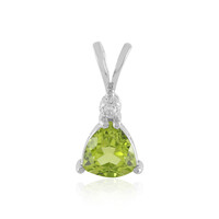Peridot-Silberanhänger