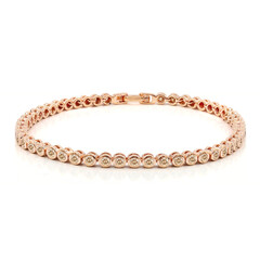 SI Rose de France-Brillant-Goldarmband