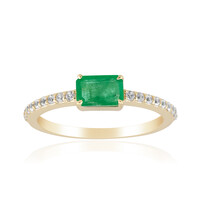 Sambia-Smaragd-Goldring