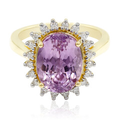 Patroke-Kunzit-Goldring