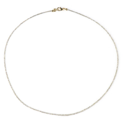 Silberner Diamant-Goldhalskette